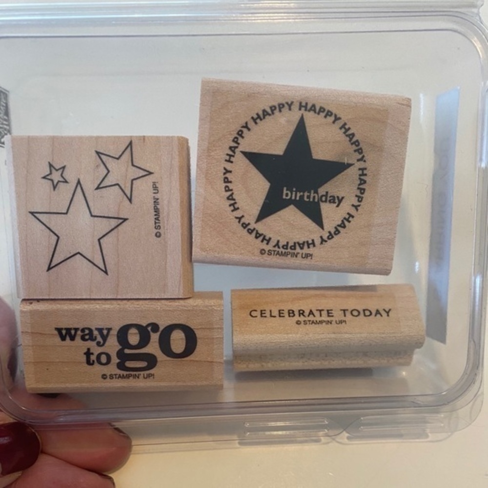STAMPIN UP RETIRED STAMP SET STARRING YOU
